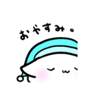 ちょっと自己主張が強いシロネコちゃん（個別スタンプ：5）