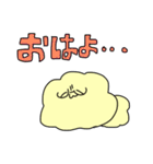 もこもこマンとその家族（個別スタンプ：3）
