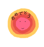 丸くなったさりげなちゃん（個別スタンプ：19）