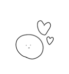 顔色変えない人（個別スタンプ：7）