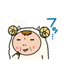 かぶりひつじスタンプ（個別スタンプ：4）