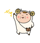 かぶりひつじスタンプ（個別スタンプ：6）
