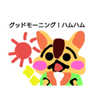 かわいいハムちゃんスタンプ（個別スタンプ：1）
