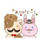 ヒゲ猫さんスタンプ（個別スタンプ：4）