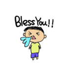 あねとおとうと（えいご）（個別スタンプ：4）
