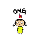 あねとおとうと（えいご）（個別スタンプ：7）