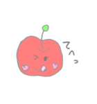 ゆるいりんご（個別スタンプ：18）