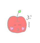 ゆるいりんご（個別スタンプ：21）