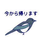 Japanese Blue Bird（個別スタンプ：13）
