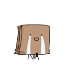 袋(ふくろ)のスタンプ（個別スタンプ：4）