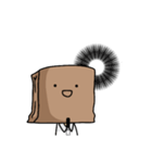袋(ふくろ)のスタンプ（個別スタンプ：21）