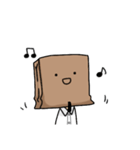 袋(ふくろ)のスタンプ（個別スタンプ：38）