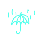 雨の日のイメージ（個別スタンプ：1）
