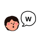 ひらがな(おまけ)とアルファベット（個別スタンプ：37）