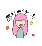 ゆるかわ女子（個別スタンプ：8）
