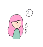 ゆるかわ女子（個別スタンプ：32）