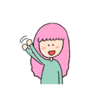 ゆるかわ女子（個別スタンプ：34）