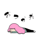 ゆるかわ女子（個別スタンプ：35）