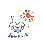 ふわふわうさぎのミミクロシッポ（個別スタンプ：15）