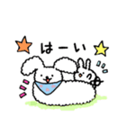 ふわふわうさぎのミミクロシッポ（個別スタンプ：32）