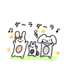 ふわふわうさぎのミミクロシッポ（個別スタンプ：37）