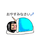 おかっぱちゃんの使い分けできるスタンプ（個別スタンプ：9）