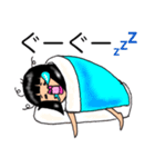 おかっぱちゃんの使い分けできるスタンプ（個別スタンプ：10）