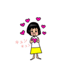 おかっぱちゃんの使い分けできるスタンプ（個別スタンプ：29）