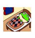 書店員のカエル（個別スタンプ：4）