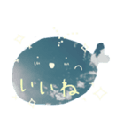 空を散歩するくじら（個別スタンプ：13）