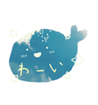 空を散歩するくじら（個別スタンプ：15）