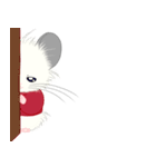 アンゴラチンチラのアルフレッド（個別スタンプ：14）