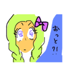 女の子..7（個別スタンプ：6）