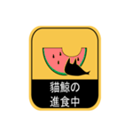 貓鯨-告示篇（個別スタンプ：22）