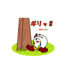 ゴルフスタンプ ゴルフボールのごるちゃん（個別スタンプ：2）