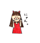 私のおもしろいお姉ちゃん（個別スタンプ：6）