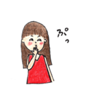 私のおもしろいお姉ちゃん（個別スタンプ：7）