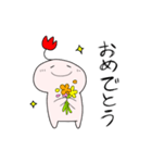 お花の妖精スタンプ（個別スタンプ：15）