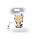 くまくまくま。（個別スタンプ：14）