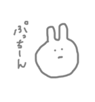 真顔おこうさぎ（個別スタンプ：5）