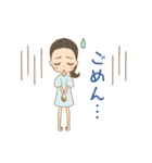 美海・まきの専用キャラスタンプ！（個別スタンプ：3）