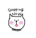 ネコなのかなんなのか（個別スタンプ：4）