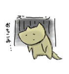 げんきないぬ（個別スタンプ：28）