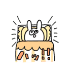 ゆうれいうさちゃんといろいろ（個別スタンプ：8）