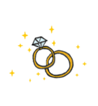 the diamond ring（個別スタンプ：6）