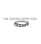 the diamond ring（個別スタンプ：30）