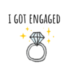 the diamond ring（個別スタンプ：31）