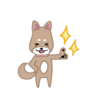 毎日つかえる柴犬スタンプ（個別スタンプ：17）