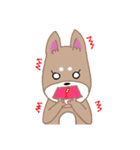 毎日つかえる柴犬スタンプ（個別スタンプ：19）