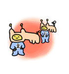 スペースドッグ（個別スタンプ：5）